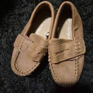Cat & Jack Tan Kids Moccasin Slip-Ons